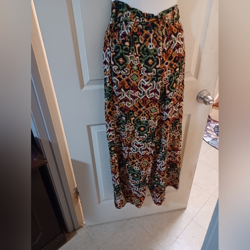 Multicolor Patterned Women's Palazzo - image 1